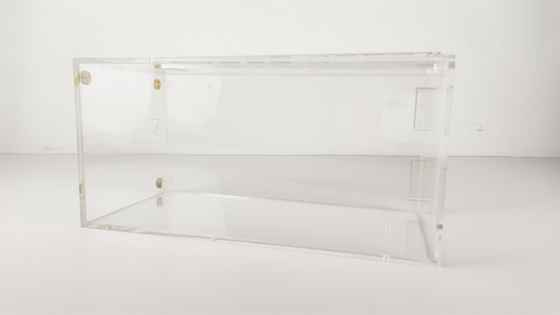 Customized Size Acrylic Box MOQ 100 Durable High Transparency Easy to Clean