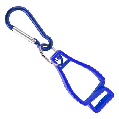 Safety Work Gloves Anti-lost Glove Grabber High Strength POM Plastic Fixing Buckle Glove Clip Holder With Dual Clips