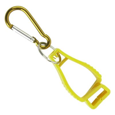 Safety Work Gloves Anti-lost Glove Grabber High Strength POM Plastic Fixing Buckle Glove Clip Holder With Dual Clips