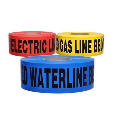 Non-Detectable Underground Tape PE Waterproof Roll Warning Tape