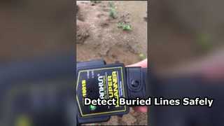 カスタム検出可能な地下警告テープ