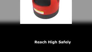 レッド 15 ステップ スツール 耐荷重 300ポンド