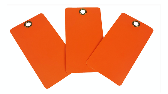 and Durable Plastic Safety Tag Long Lasting and High Durability