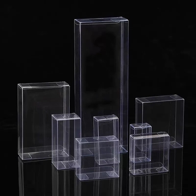 カスタム 透明 ペット プラスチック ボックス プレゼント 包装 透明 折りたたみ