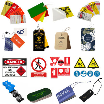 Eco-Friendly PVC Safety Lockout Tag  Inspection Tag for Printed Lockout Tags