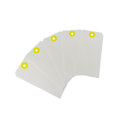 ビニール空白 ギフトタグ PVC 涙防止 防水 プラスチックタグ ワイヤーネクタイ