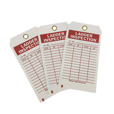 パーソナライズされたPVCビニール 安全タグ 防水 抗涙 防紫外線 安全製品への迅速な対応