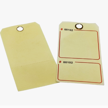 Custom Gas Cylinder Safety Tags, Pre-Printed Warning Hang Tags With Metal Eyelet